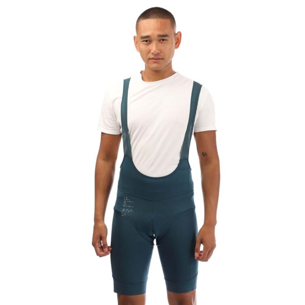 Adidas Mens Padded Cycling Bib Shorts / Green